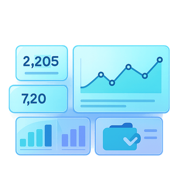 پنل اختصاصی: داشبورد شفاف مبالغ و تعداد، خروجی Excel و PDF